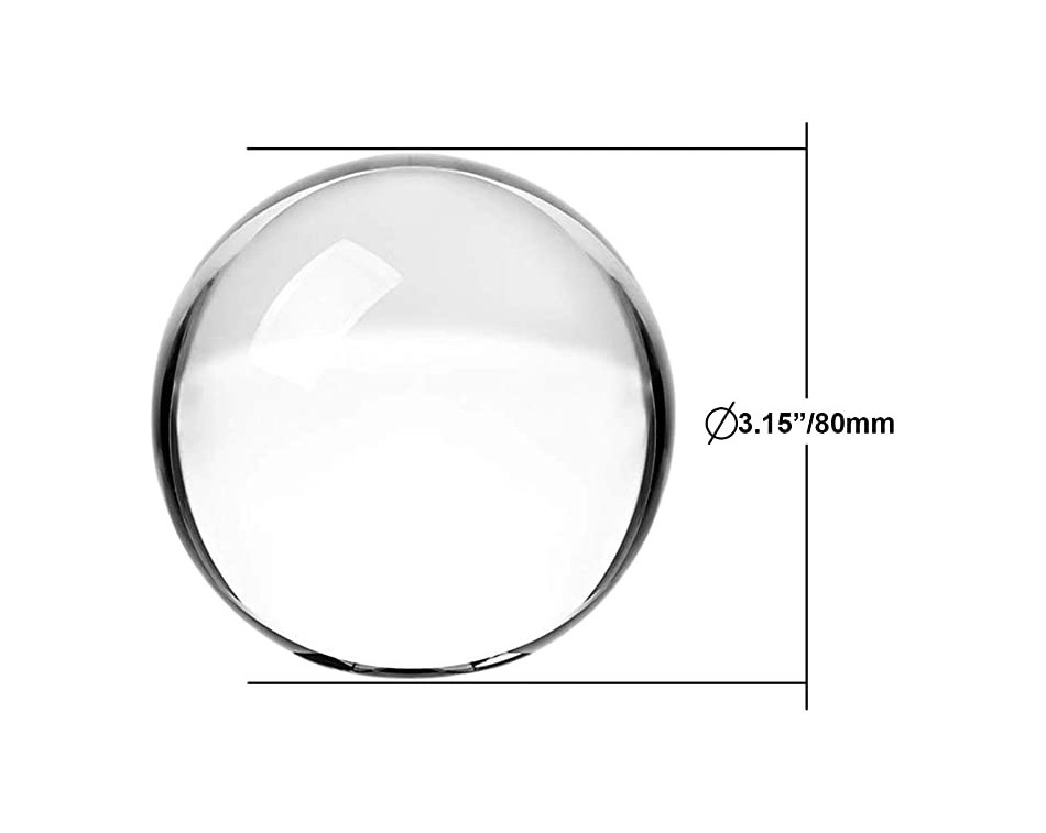 Producto Neewer 80mm Transparente Bola de Cristal