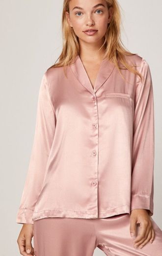 Camisa Lisa Rosa