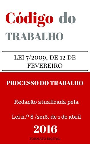 Book Código do Trabalho e do Processo de Trabalho