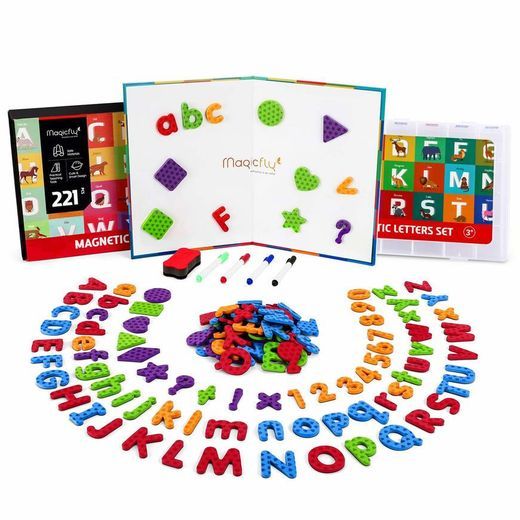 Product BeebeeRun Letras y números magnéticos para Niños