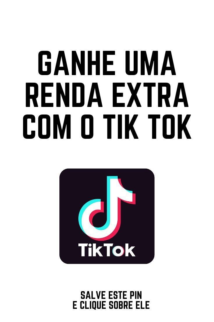 Moda Como ganhar dinheiro na internet com TikTok 