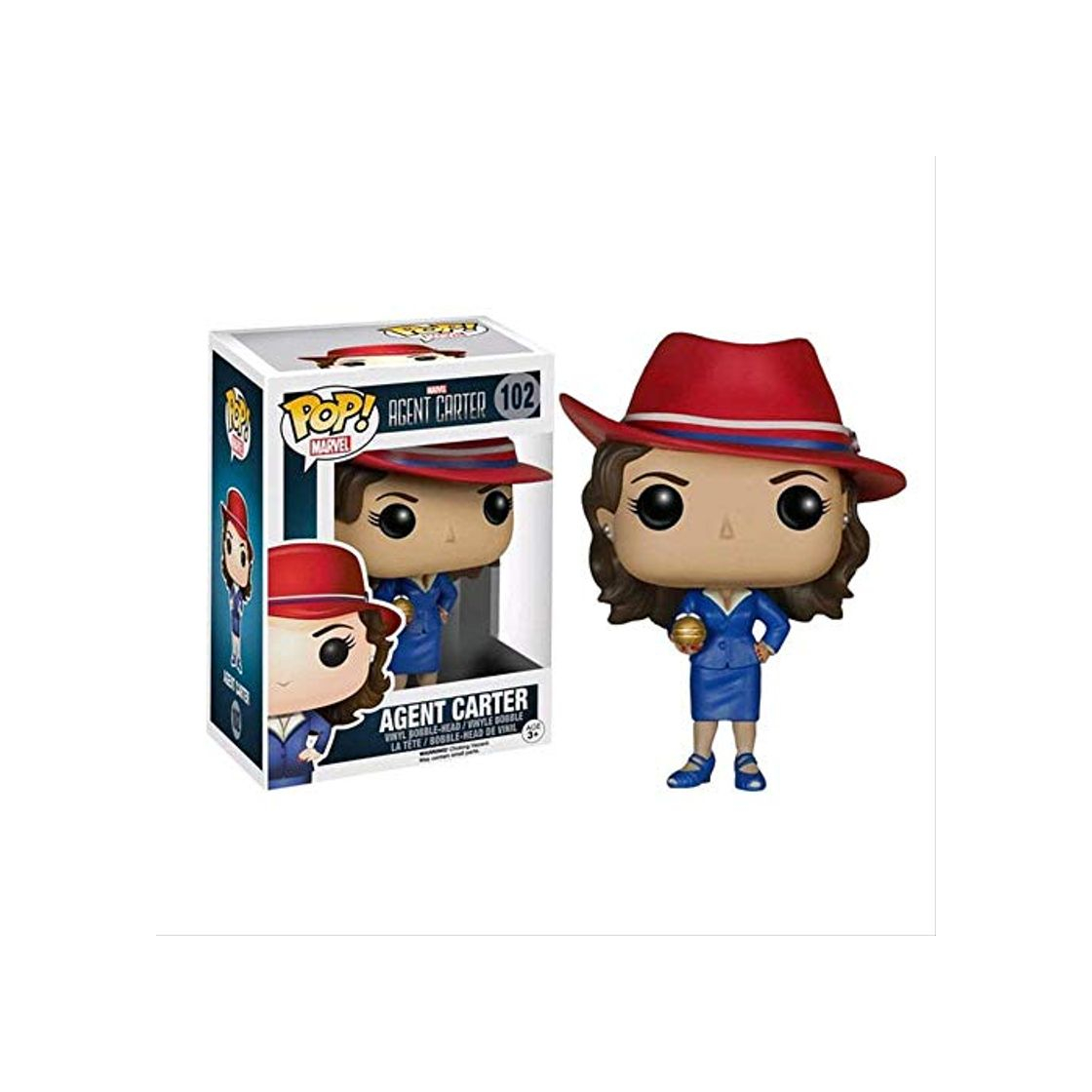 Producto Funko – pdf00005430 – Pop – Marvel – Agent Carter – Gold Orb Variant 102 – Negro