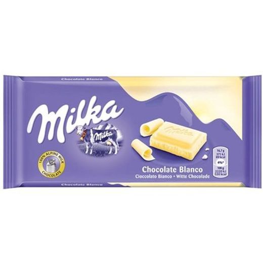 Milka chocolate branco 