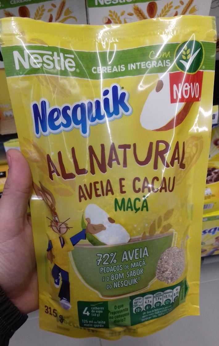 Productos Nesquik aveia e cacau