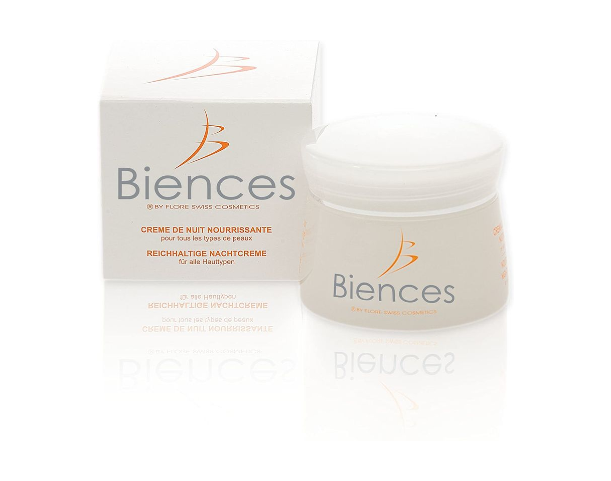 Social BIENCES - Swiss Cosmetics - Crema nocturna nutritiva para todo tipo de