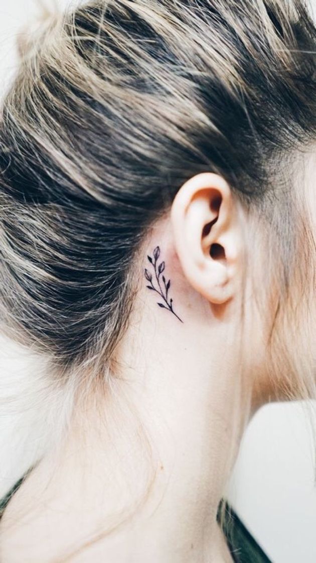 Social tatuagem mini folhas!¡