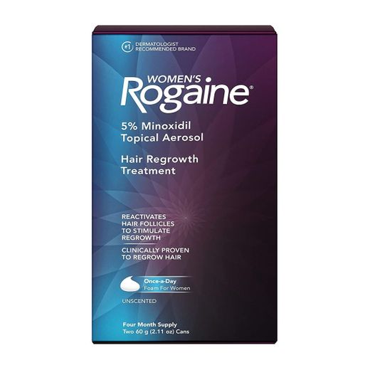 Women's Rogaine 5% Minoxidil Foam for Hair Thinning and Loss