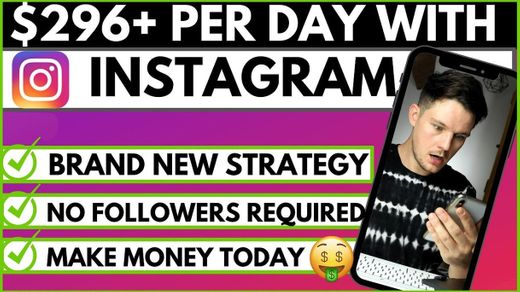 Make Money Online With Instagram FAST (No Followers Required ...