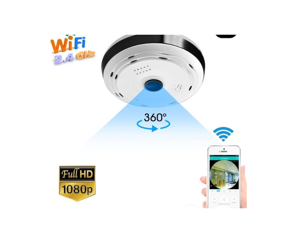 Producto 360 Degree Wireless CCTV IP Camera Surveillance 1080P VR Pan