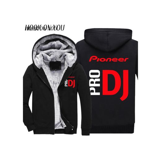 2018 New Simple DJ Pioneer PRO Printing Cardigan Winter 