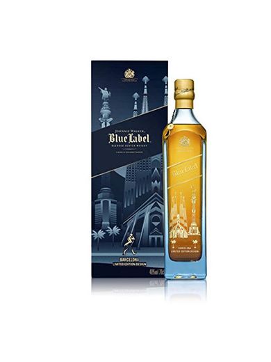 Johnnie Walker Blue Label Whisky Edición Limitada Barcelona