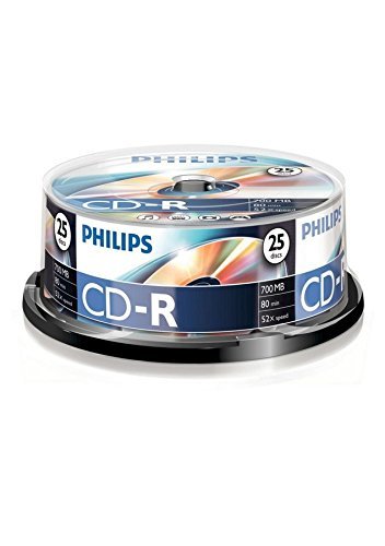 Lugar Philips CD-R CR7D5NB25/00 - CD-R vírgenes