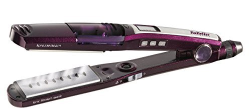 Belleza BaByliss iPro 230 Steam - Plancha de vapor profesional con revestimiento de