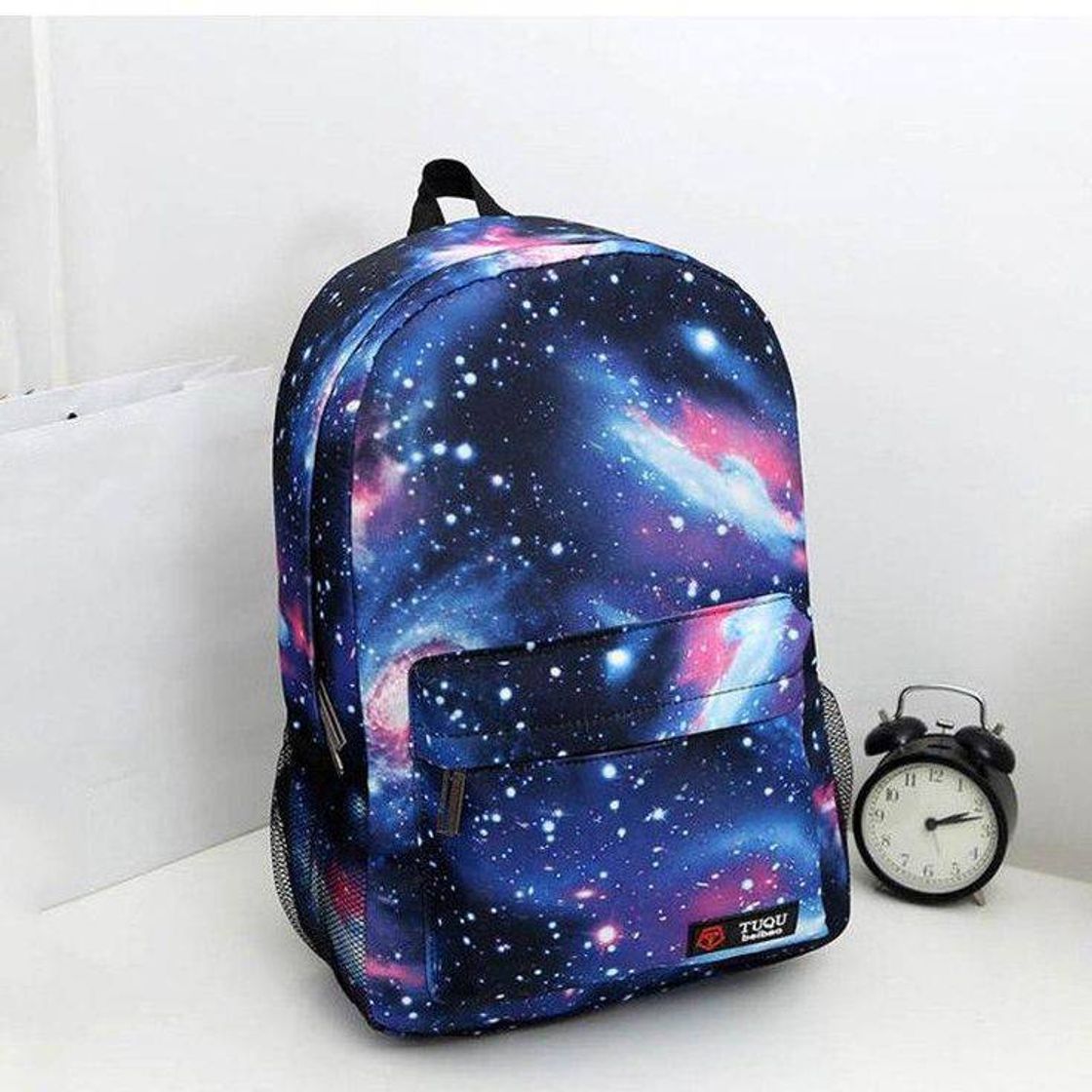 Moda Galaxy Print Backpack - Blue 