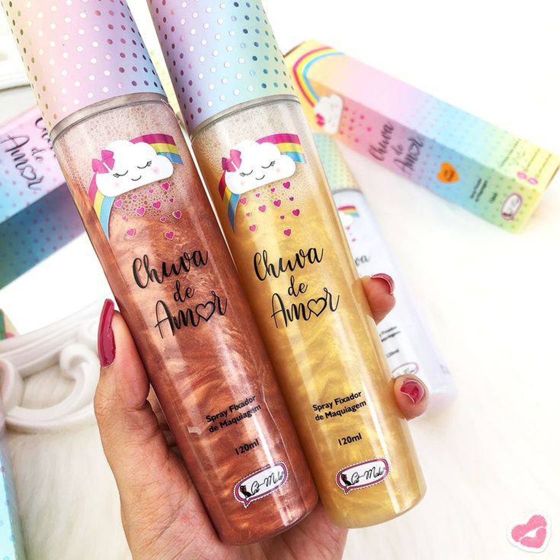 Social Spray Fixador de Maquiagem Chuva de Amor - Cat Make