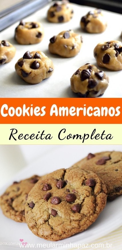 Fashion Receita cookies americanos 