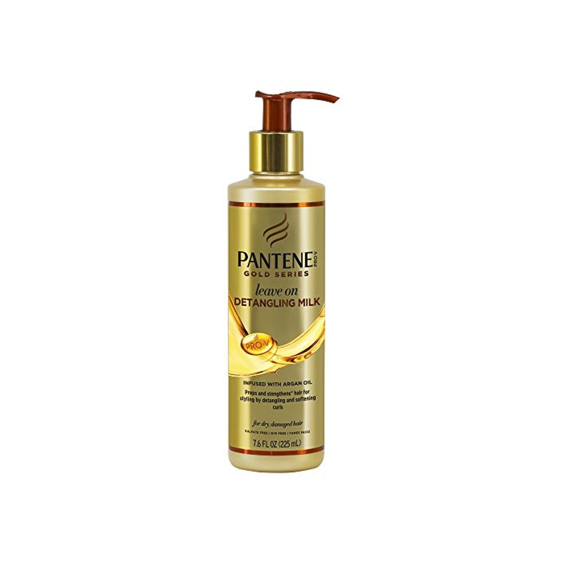 Producto Pantene Gold Series Leche desenredante de rizos