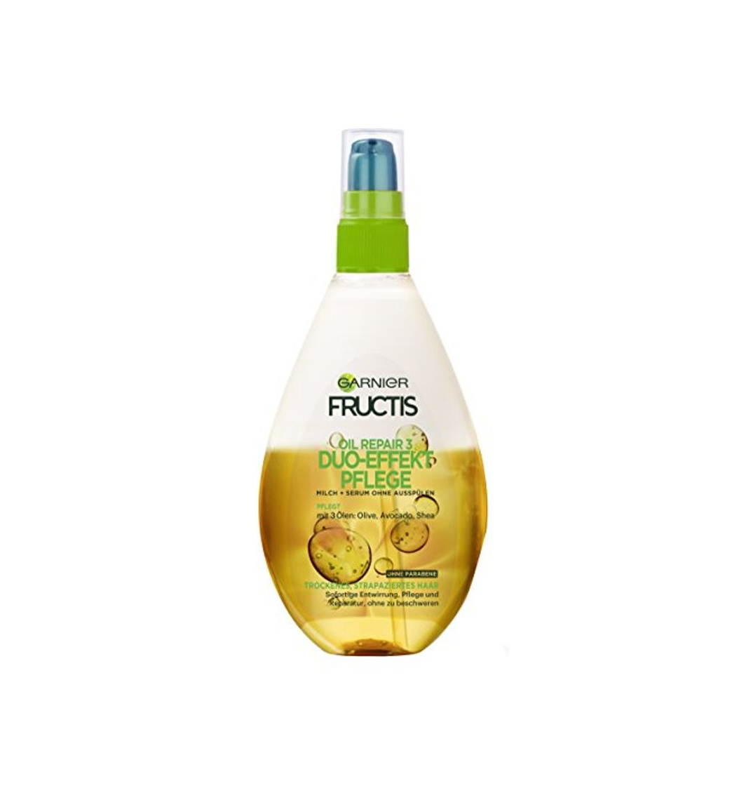 Products Garnier Fructis Reparación aceite Duo cuidados efecto, 1er Pack