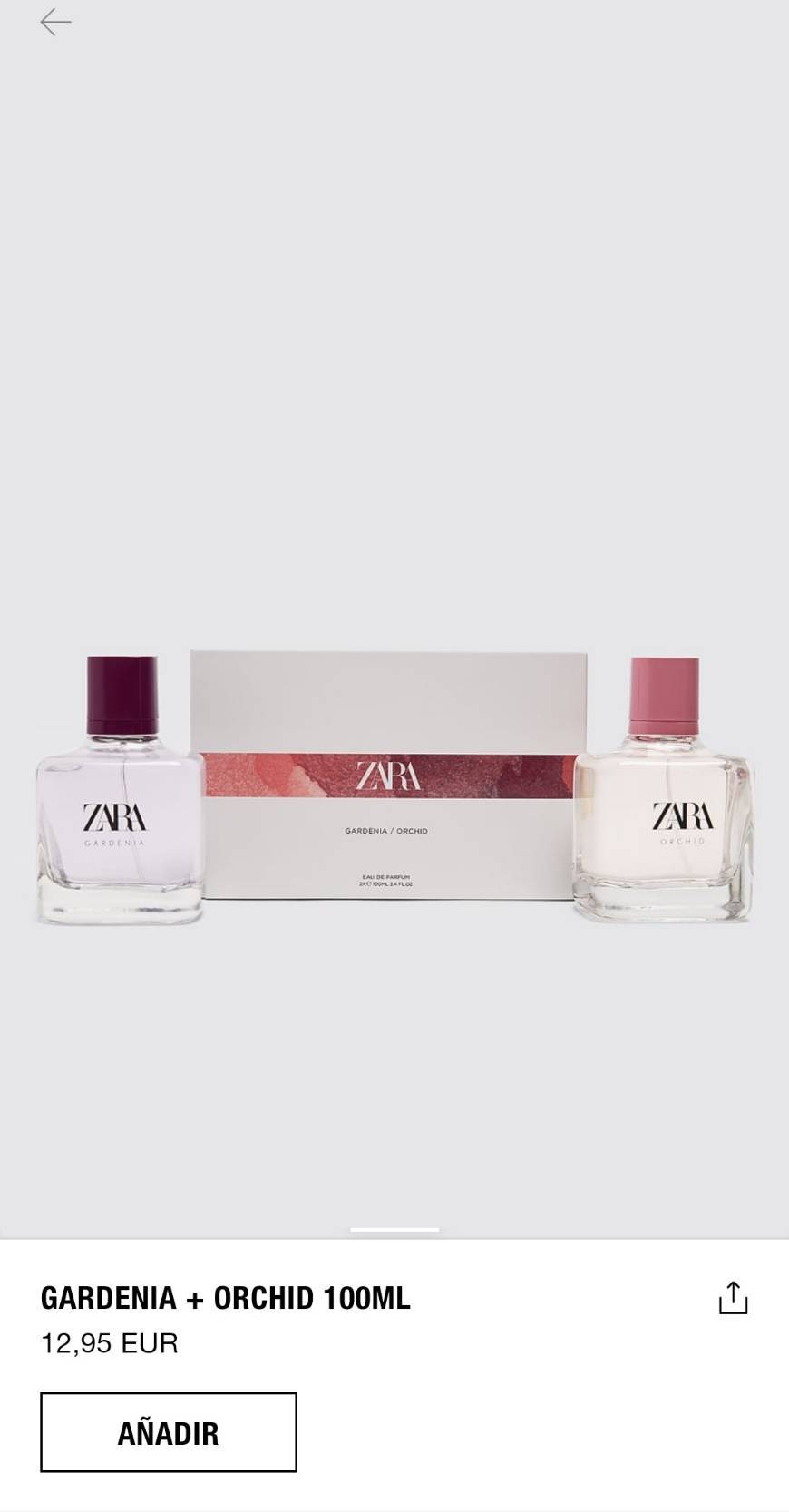 Producto Gardenia Zara