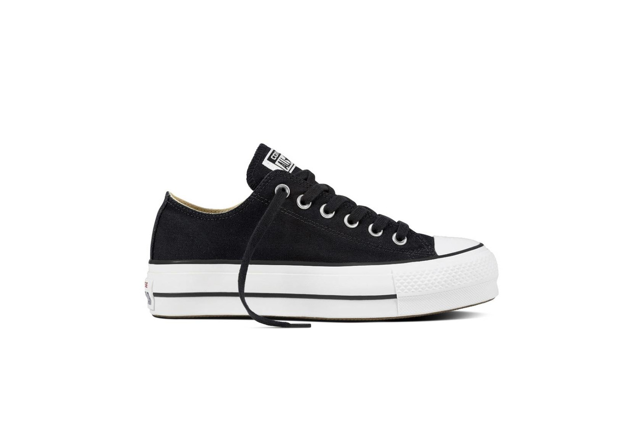 Products converse chuck taylor all star platform cnvas low top black