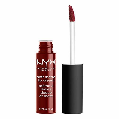 Social NYX Professional Makeup Pintalabios Soft Matte Lip Cream, Acabado cremoso mate, Color