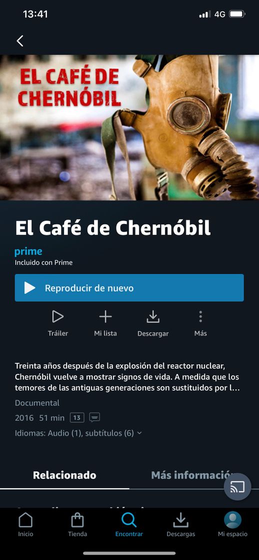 Películas El café de chernobil 