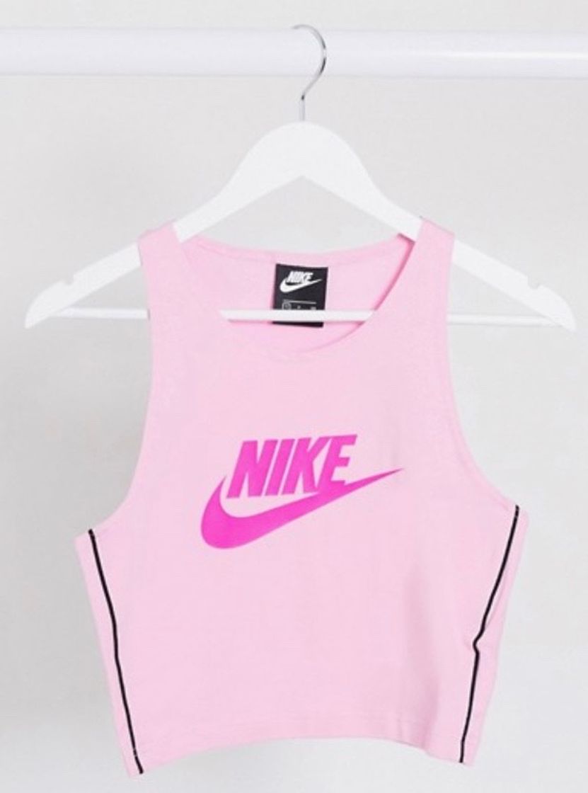 Social Top sin mangas Nike rosa