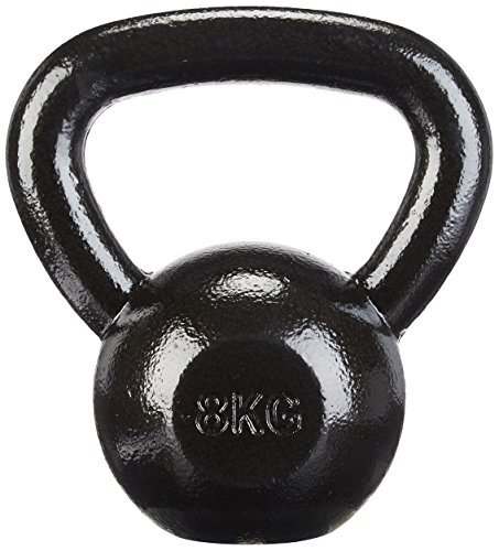 Fitness AmazonBasics - Pesa rusa de hierro fundido