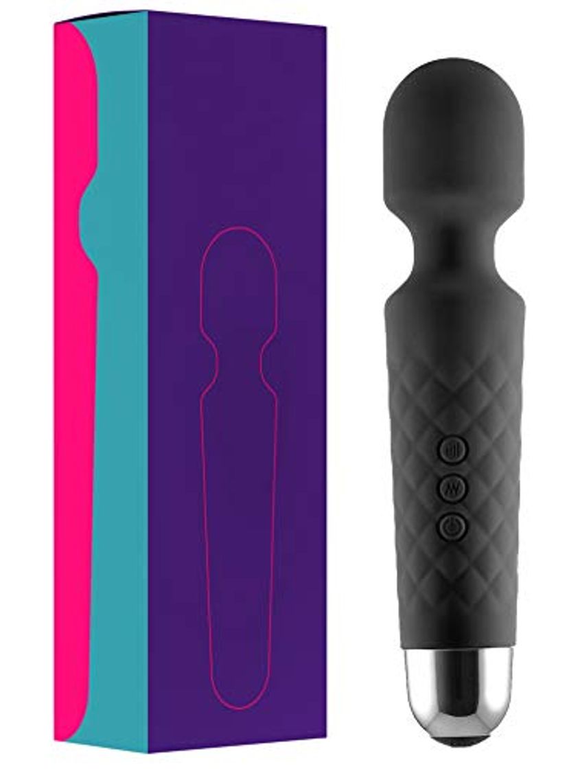 Product Masajeador Eléctrica Recargable Wand Massager - Con 20 patrones de vibración y