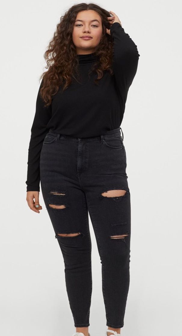 Moda H&M skinny Jeans (Sección tallas grandes) 