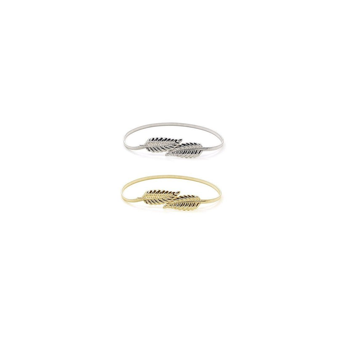 Social knowing Mujer Cintura Cinturón,Hojas Metal Elástico Cintura Cintura Strap, Hojas de Metal