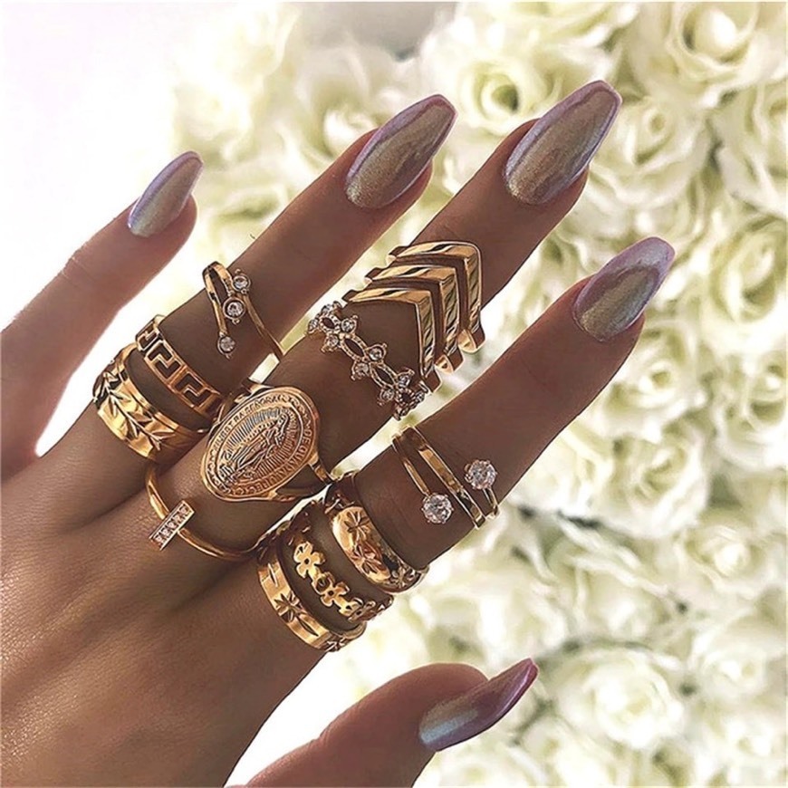 Social Anillos dorados