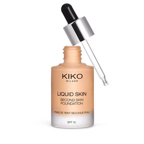 Base líquida - Liquid Skin Second Skin Foundation - KIKO MILANO