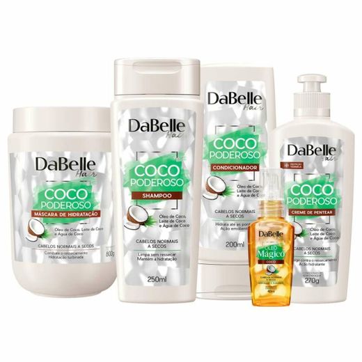Kit DaBelle Hair Coco Poderoso Full