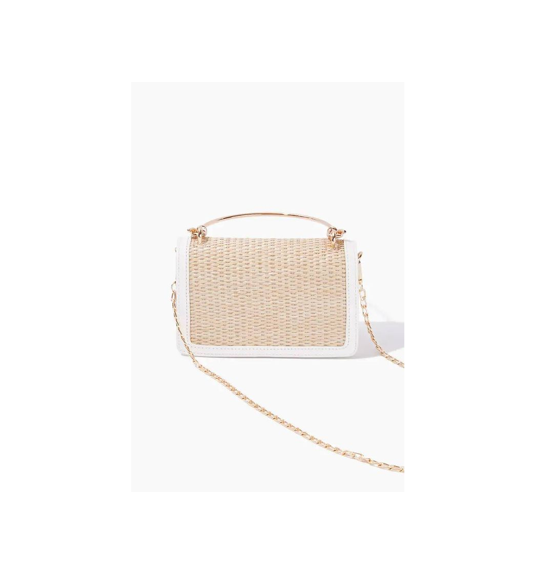 Moda Straw Crossbody Bag