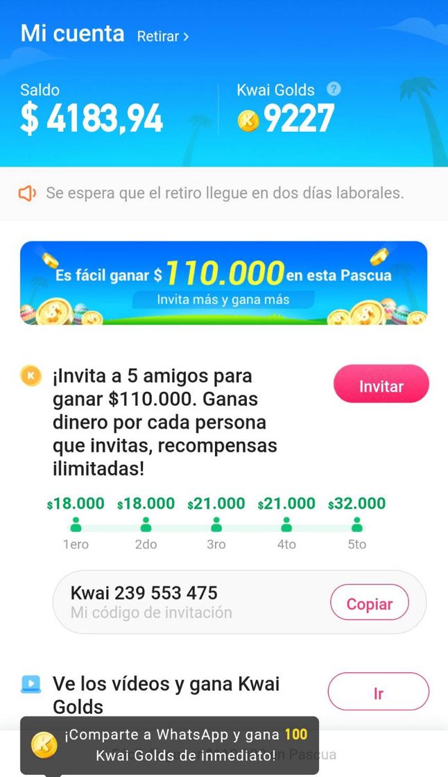 App Kwai 100% garantizada 