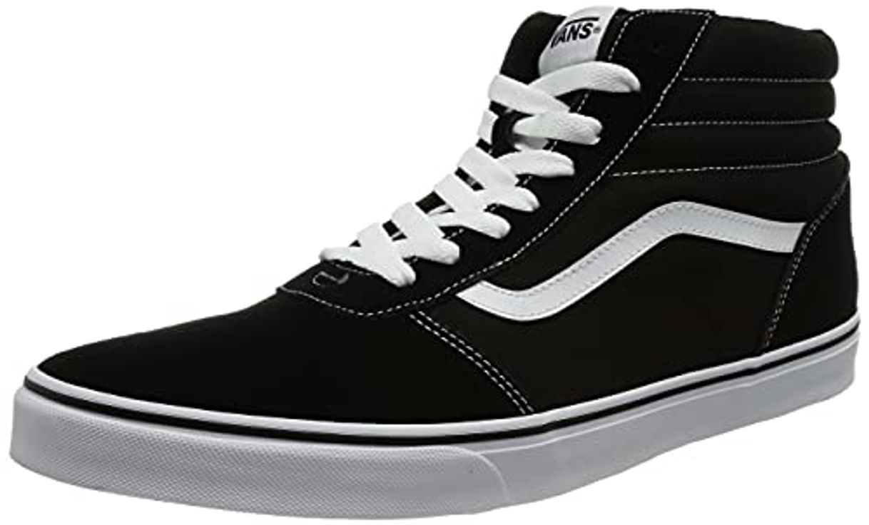 Moda Vans Ward Hi, Sneaker para Hombre, Negro