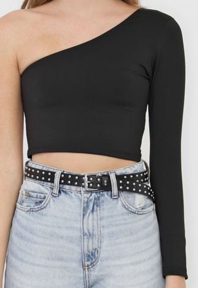 Moda Cropped Rioutlet Uma Manga 