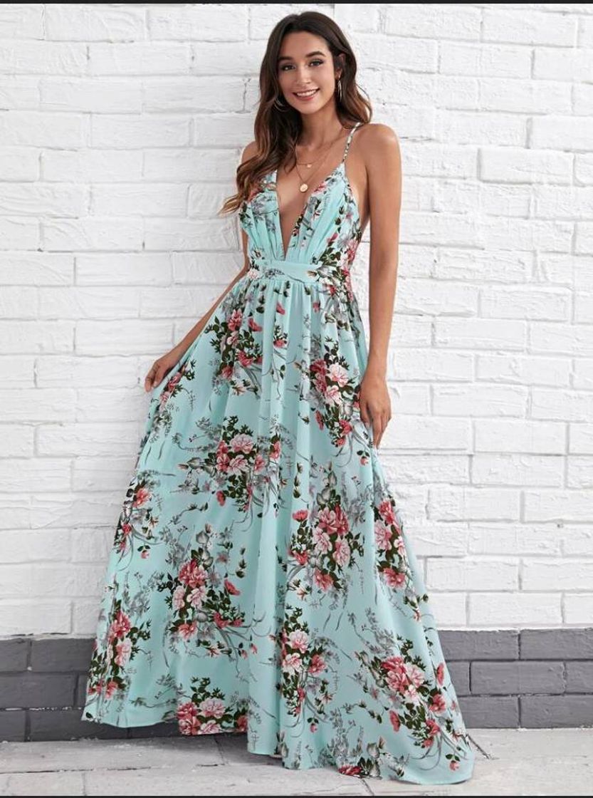 Product Vestidos Mujer Casual Playa Largos Boho Floral Maxi Vestido Bohemio Tirantes Playa