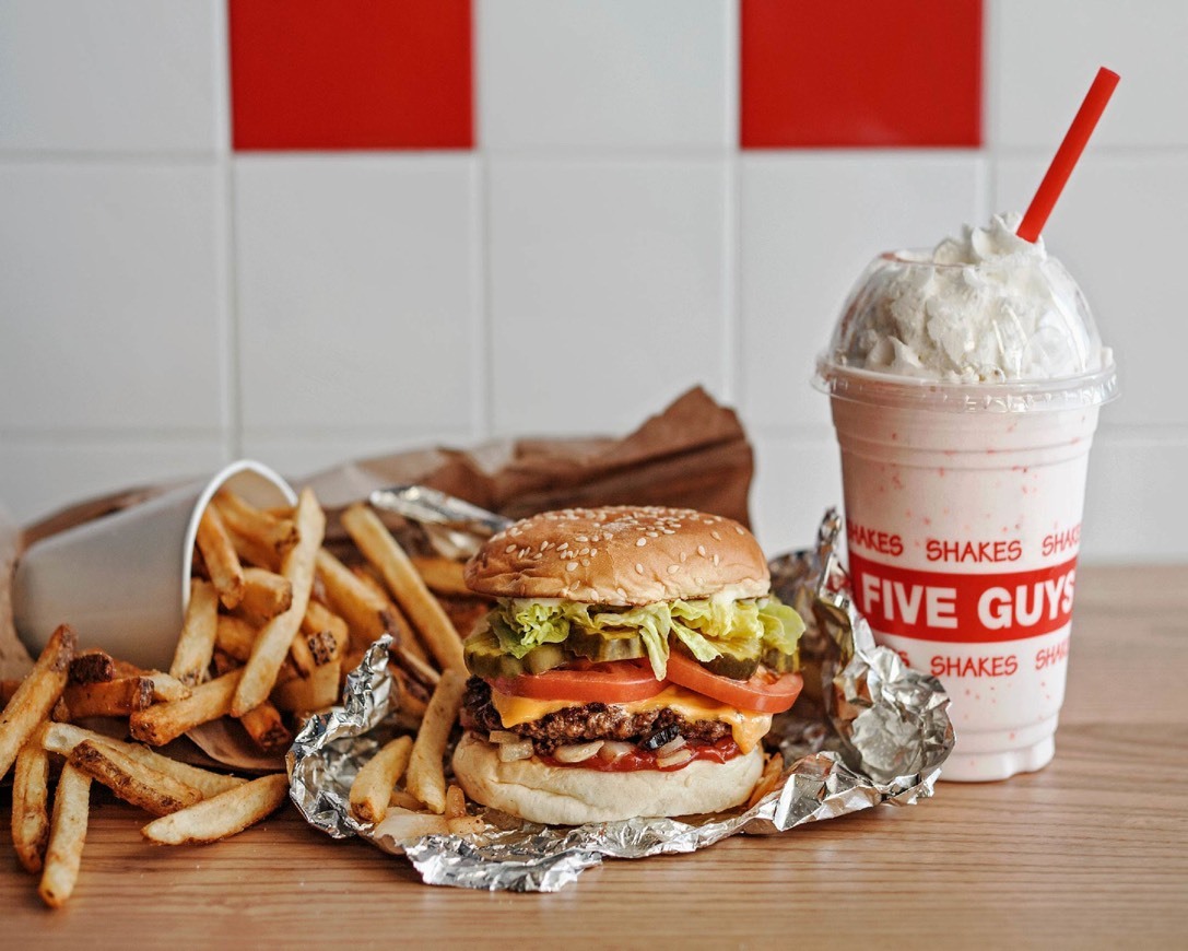 Restaurantes Five Guys - Plaza Río