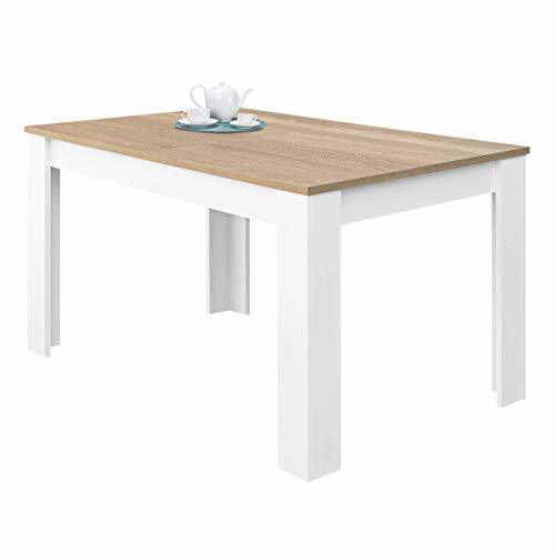 Home Habitdesign 0F4586 - Mesa de Comedor Extensible de 140 a 190cm, Mesa