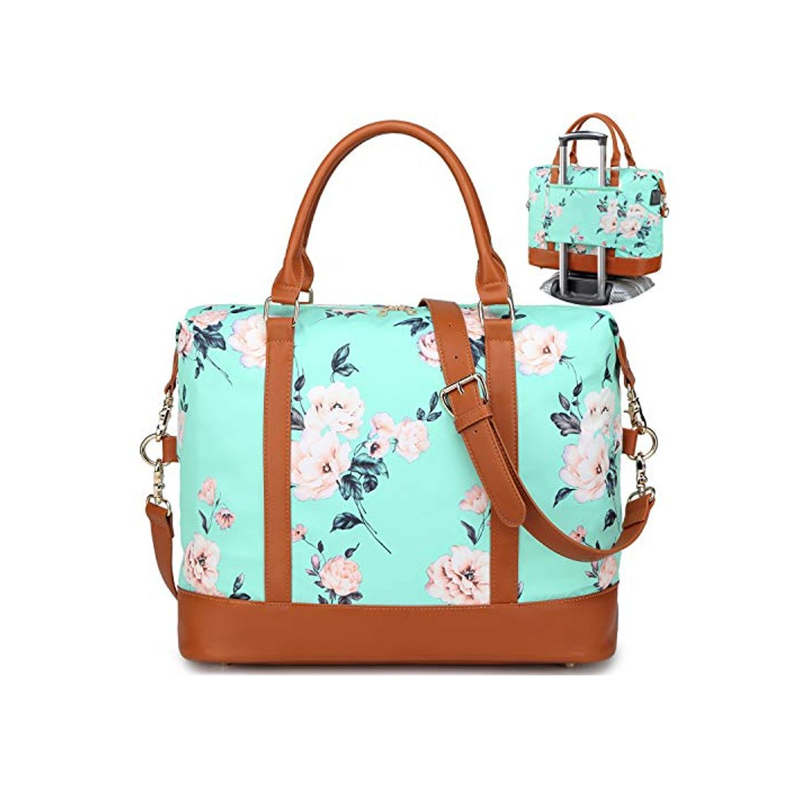 Social Bolsa de Mano Mujer Bolso de Viaje Grande Compras Bolsa de Deporte