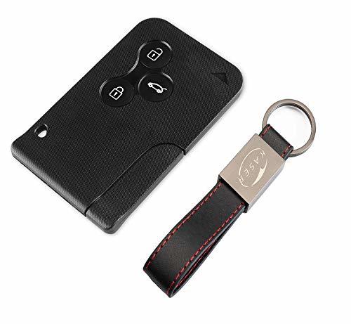 Product Carcasa Llave para Renault - Funda Mando a Smartkey 3 Botones para Coche Renault Clio Logan Megane 2 3 Koleos Scenic