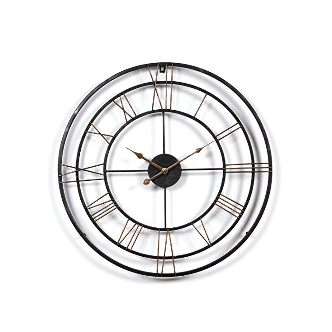 Producto YAHAMA Reloj Pared XXL Vintage Reloj Pared Grande XXL Metal Reloj Pared Grande Vintage 60 cm