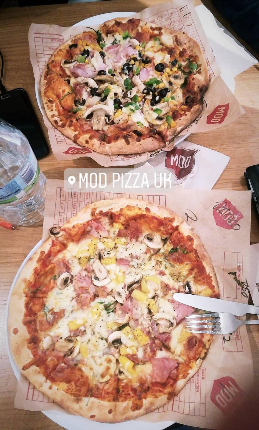 Restaurantes MOD Pizza - Leicester Square