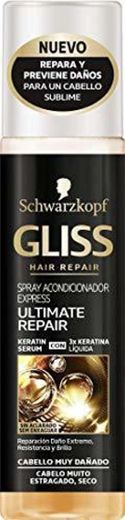 Gliss - Spray Acondicionador Express Ultimate Repair - Para cabello muy dañado