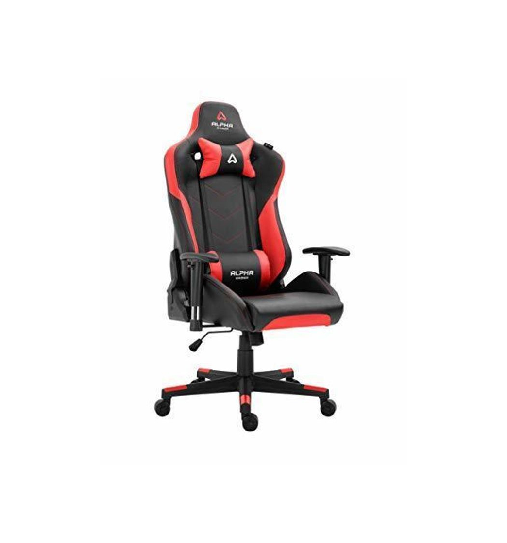 Home Alpha Gamer Silla Gaming Zeta Black/Red