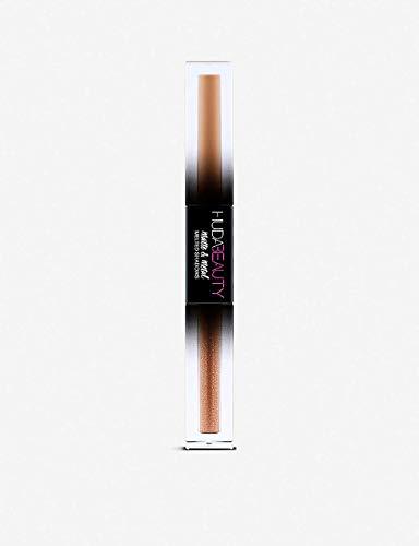 Beauty Huda Matte & Metal Melted Shadows Double-Pump Latte & Drop Top