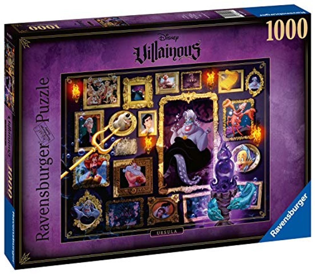 Social Ravensburger - Puzzle Villainous: Ursula, 1000 piezas, Disney