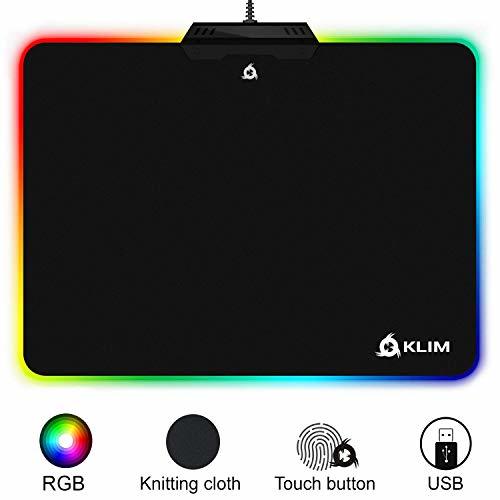 KLIM™ RGB Alfombrilla de Ratón Chroma – Material de Alta Precisión –